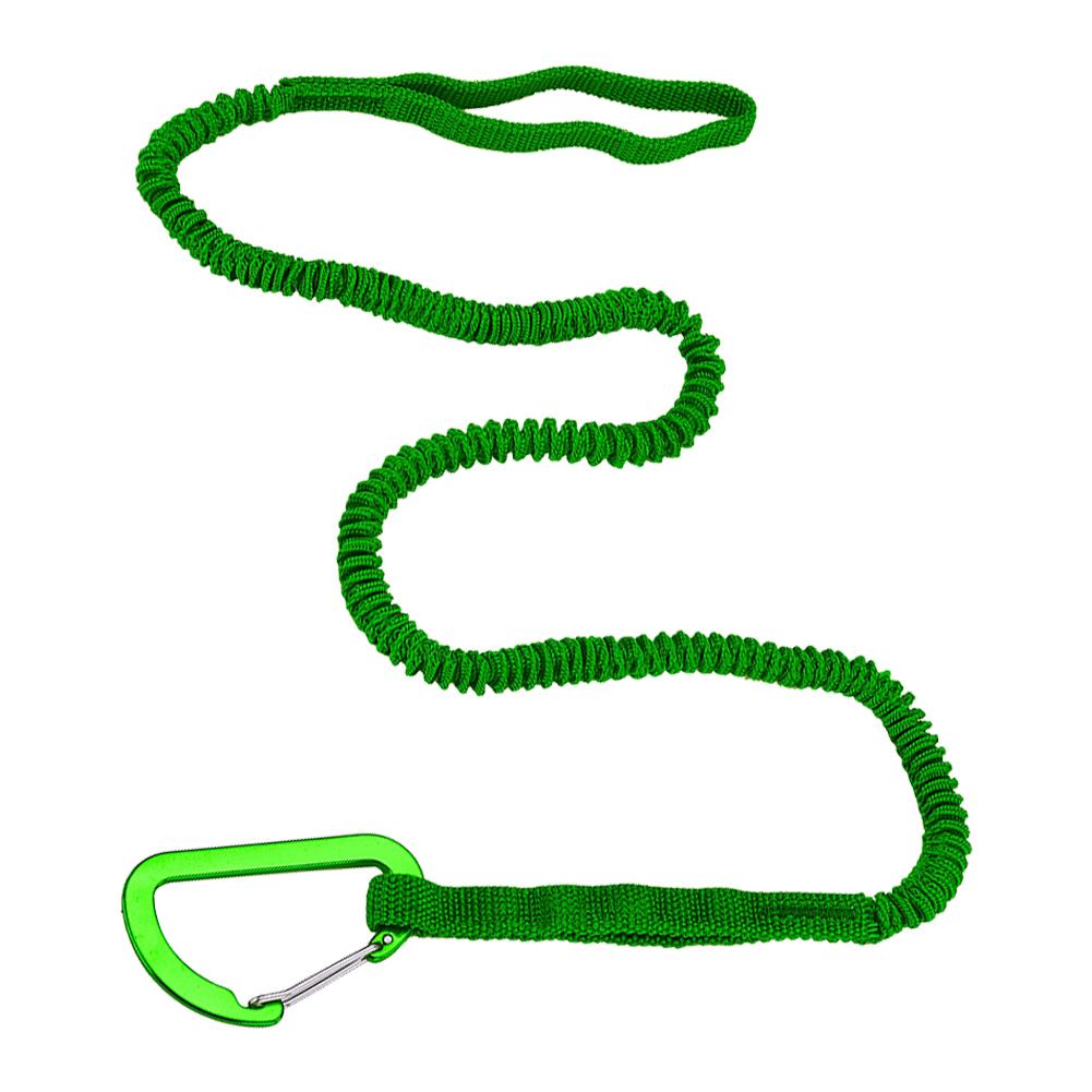 Kayak Paddle Leash Adjustable Stretchable Strap Stretchable Coiled Lanyard Leash for Canoing Fishing Boating