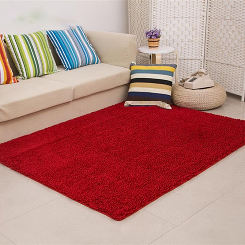 Shaggy Long Microfiber Non Slip Absorbent Bath Mat Bathroom Shower Carpet Rugs
