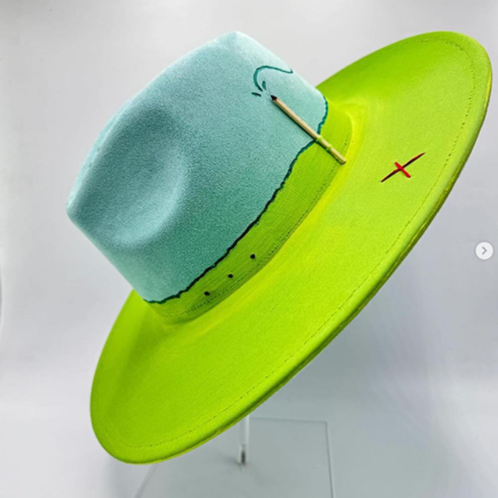 Fedora Women's Suede Wide Brim Hat Western Wide Brim Rancher Hat Pure Suede Jazz Hat Horse Riding Party Gift Hat Wide Brim Hat