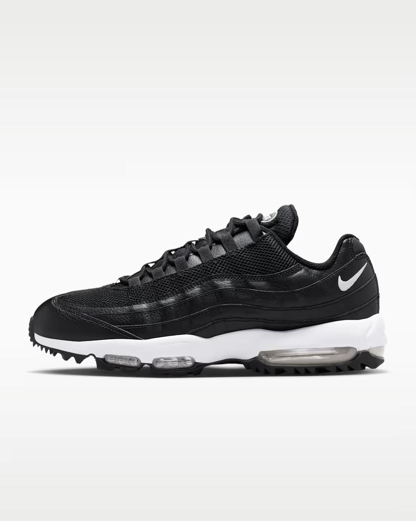 HV4696-002 Nike Air Max 95 Golf Black White (Men's)