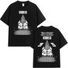 Radiohead Return To The Road European Tour 2025 T Shirt Fashion Rock Band T-shirts Men Women Cotton Oversized T-shirt Streetwear
