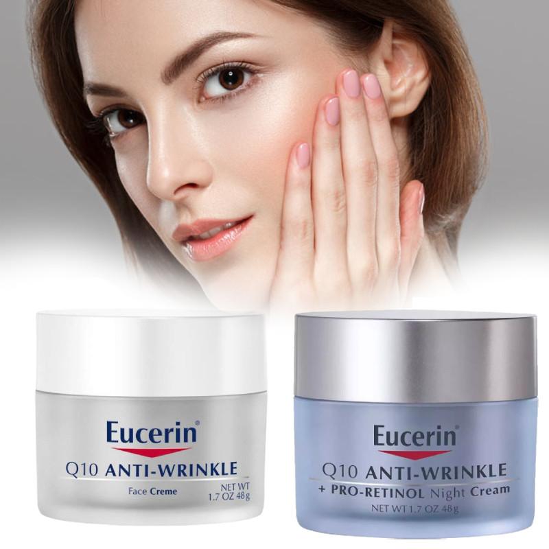 Eucerin Q10 Gesichtscreme Feuchtigkeitsspendende Straffende Creme Für Alle Hauttypen 48g