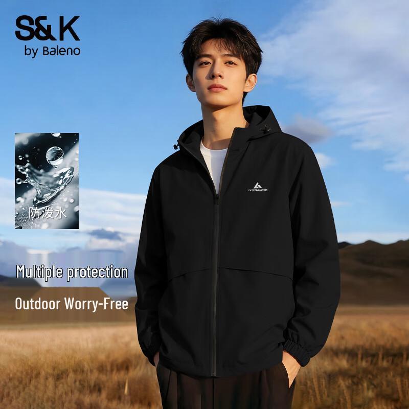 Baleno S&K Series Men s Hooded Casual Jacket L