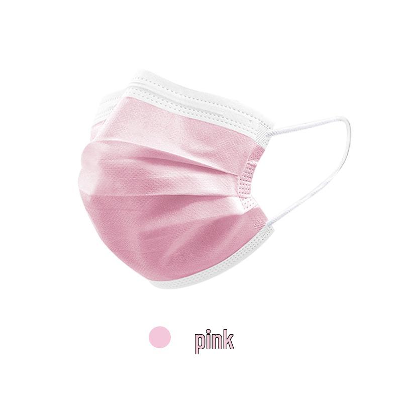Disposable Breathable Summer Face Mask - Single and Double Layer, Black & White