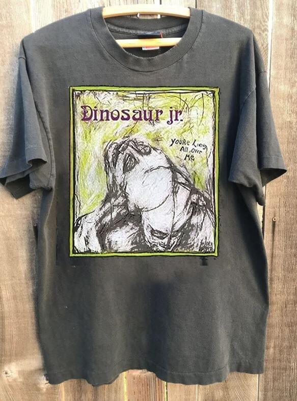 Dinosaur Jr Band Shirt Dinosaur Jr Graphic Charcoal Unisex Shirt S5XL WA0136 Unisex T-Shirt M