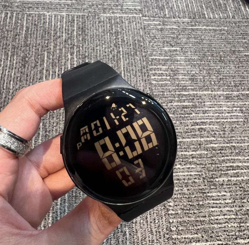 Large Dial Electronic Watch Multifunctional Outdoor Luminous Waterproof Watch Trendy Fashion Electronic Watch