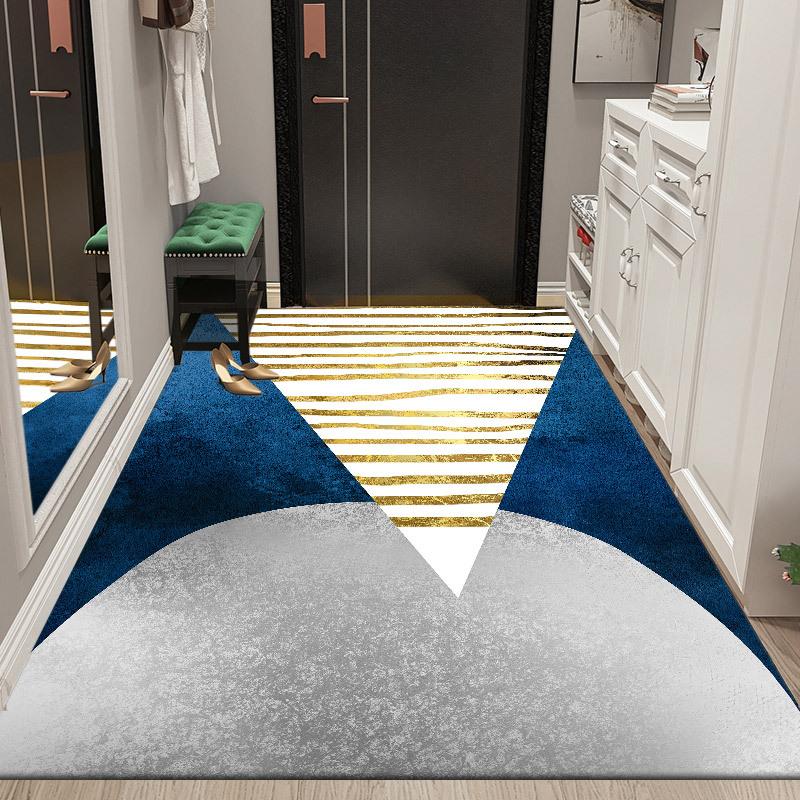 Wycieraczka wejściowa Dywan odporny na brud Sypialnia Łatwy w utrzymaniu Salon Prosta wycieraczka podłogowa