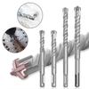 1Pcs 5/6/7/8/10/12mm Concrete SDS Plus Drill Bit 110mm 160mm Cross Tips Impact Drills Round Shank 4 Cutters Hand Power Tool