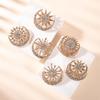 Muslim Star Moon Brooch Universal Alloy Brooch Trendy And All-Match Clothes Backpack Scarf Accessories Brooches 1Pc