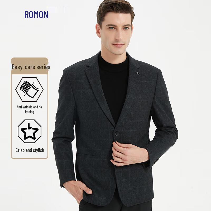 Luomen Men's Anti-Wrinkle Business Casual Suit Jacket