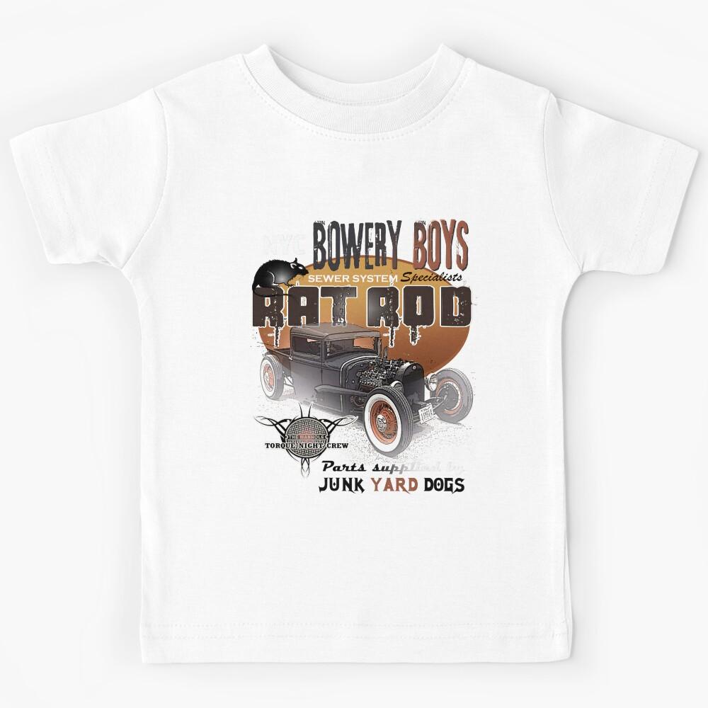 Racing Vintage Rod Muscle Hot Car Drag Kids T-Shirt 160