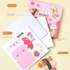 Educational Toys DIY Paste Material Kit Handmade Animals Sticker Book  Children
