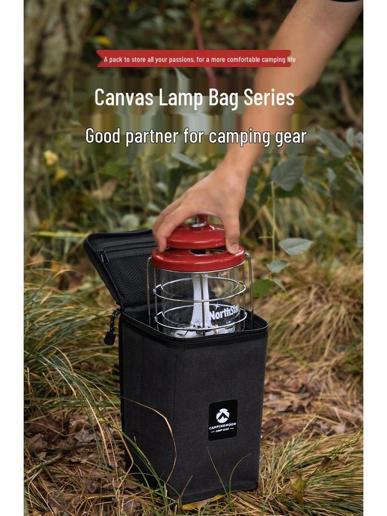 Сумка Koman BKT-9-BC для великої туристичної лампи - Щільний брезент для ламп, газових балонів та пальників