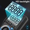 TRMS Large Au-to Digital Multimeter Auto Range Fast Accurately Measures Multimetro 1000V 10A AC DC Ohm Hz NCV Live Voltage Mete