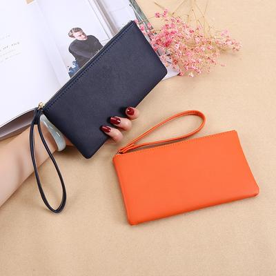 Carteira Feminina Longa com Zíper Mais Recente Porta-Moedas Carteira PU Moda Bolsa de Mão Grande Capacidade Carteira Feminina