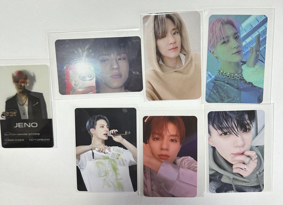 

[Б/У] NCT DREAM Jeno коллекционные карточки оптом
