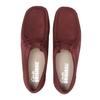 ClarkS W S Wallabee. 26179317 Deep Red Sde