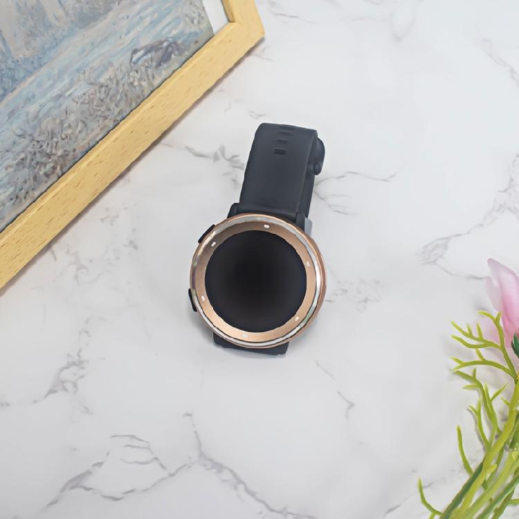 Heavy Duty Reinforced Metal Housing Shield Case Fit for Watch Impact Resistant Frame Seamlessly Button Access Sweatproof