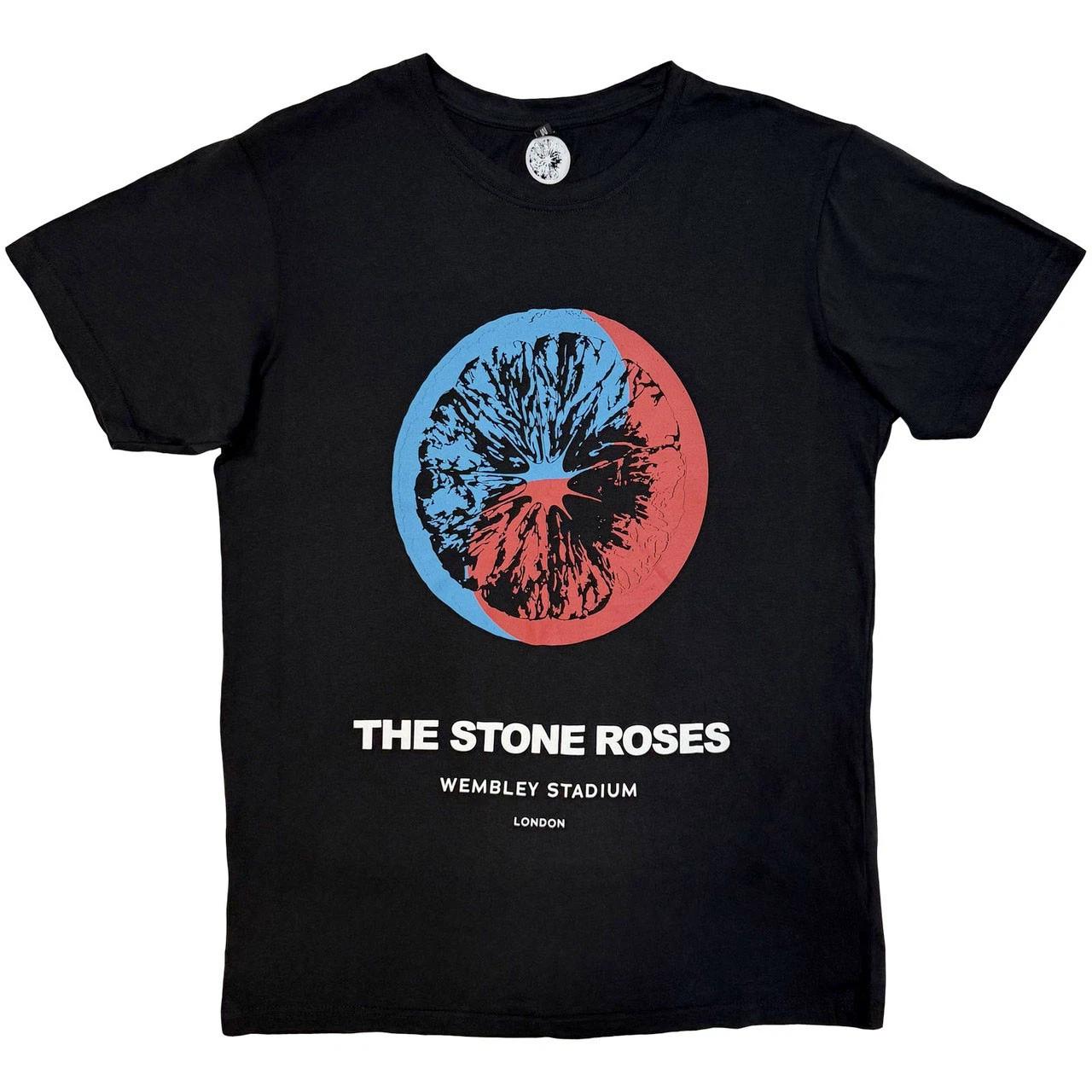 The Stone Roses - Wembley - Black Carbon t-shirt L