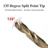 M35 1-12mm contains Cobalt High Speed Steel Drill Bit Straight Shank Drill Twist Drill 1PC