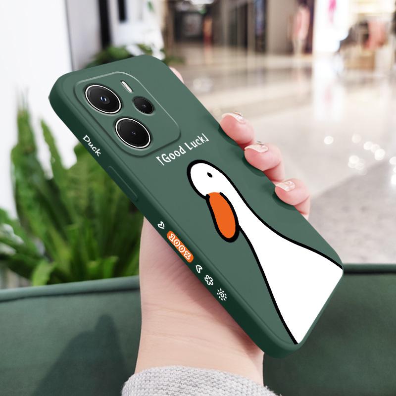 

Lucky Duck Phone Case For Xiaomi Redmi Note 14 13 12 12S 11 11S 10 10S Pro Plus 15 15C 14C 4G 5G Silicone Cover Redmi 15 5G