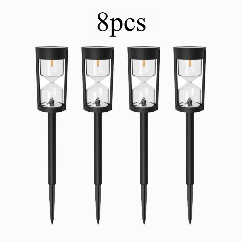 4 STÜCK Solarleuchten Außen Wasserdicht Solar Gartenleuchten Wegleuchten für Ihren Garten, Landschaft, Weg, Einfahrt, Gehweg Dekoration