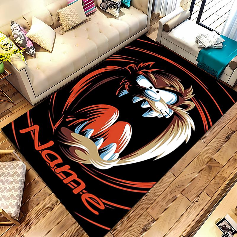 Custom personalization Taz-Mania Area Rug - Perfect For Kitchen, Bathroom,Laundry Room Decor Large Size Available,Gift All Seasons