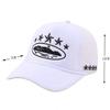 Baseball Cap Unisex Cotton Vintage Pentagram Embroidery Adjustable Adjustable Snapback Hat Men Women Breathable Outdoor Casual Sport Gifts