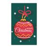 Snowman Wrapping Decor Happy New Year Merry Christmas Card Message Note Cards Greeting Postcard