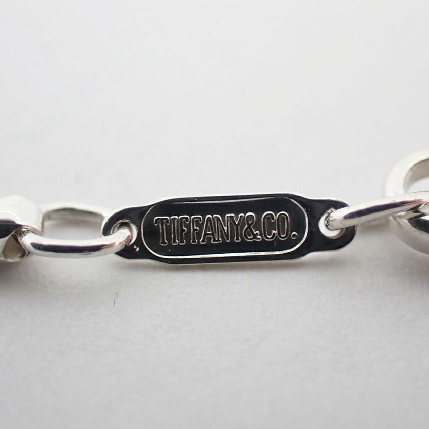 [Used] TIFFANY 925 Open Cross Long Pendant/Necklace/g517-33