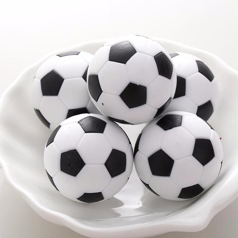 1Pc 28/32/36mmTable Soccer Balls Replacement Football Game Mini Resin Tabletop Soccer Black And White Balls Indoor Party Board