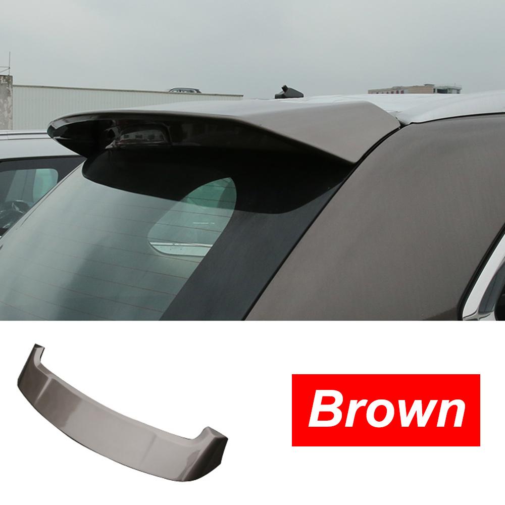 For Mitsubishi Outlander 2013 To 2018 Roof Spoiler High Quality ABS Spoiler Primer or Any Color Rear Spoiler for Outlander