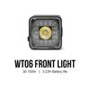 Bicycle Smart Brake Sensing Light Front Rear Sets IP66 Waterproof USB MTB Road Bike Taillight Night Cycling Safety 100/120LM 7
