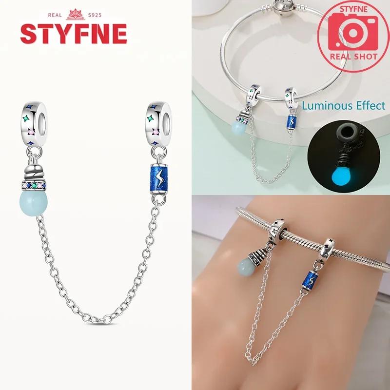 Women Original Bracelet Jewelry Diy Gift Charms Beads Copper Religion Series Guardian Angel Cross Safety Chain Charms Beads