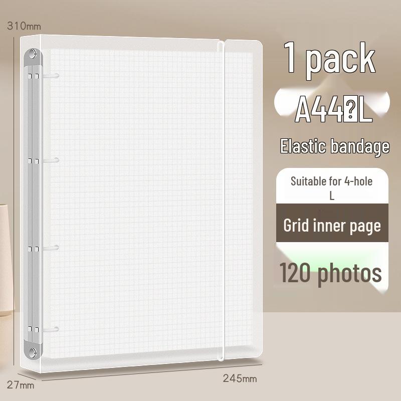 GoodNotes Binder Cover with Loose-leaf Paper, B5 & A5, for High School Students, A4 Grid Notebook