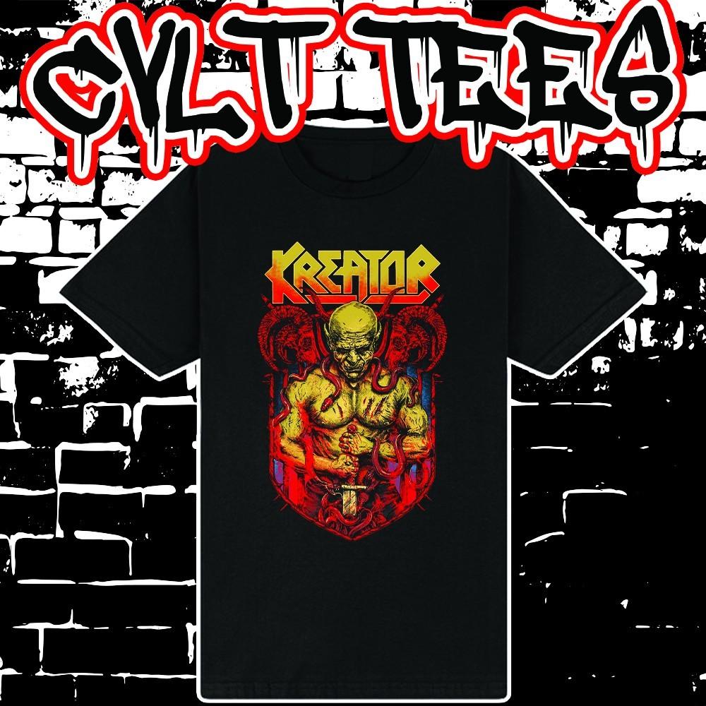 Kreator style Band Tee ~ 100% Cotton Unisex T-Shirt S