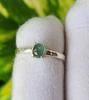 Natural  Paraiba Tourmaline Gemstone 925 Sterling Silver Rare Ring Sz 5.5 US A26