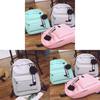 Street Style Canvas Backpack With Waterproof Material For Daily Use And Travel