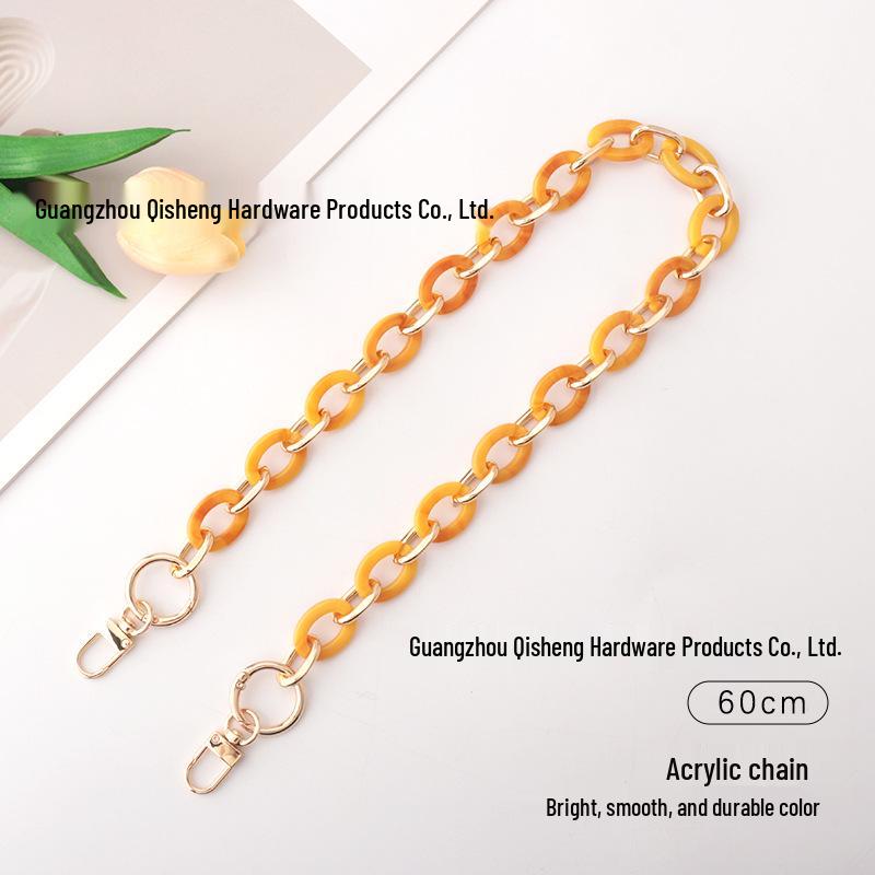 Multifunctional Acrylic Chain: Bag Strap, Glasses Holder, Phone Case Chain, DIY Beaded Accessory