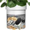Flower Pot with Hidden Safe Secret Compartment Stash Box Key Hider Plastic Plant Pots Jewlery Organizer for Valuables