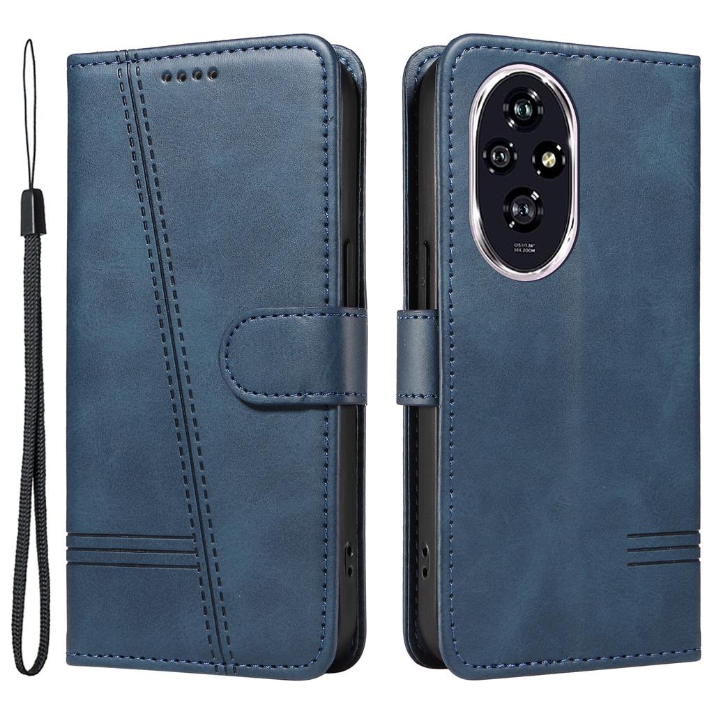 Dla Honor 200 5G Etui Portfelowe Skóra PU Pokrowiec na Telefon Komórkowy Zamknięcie Magnetyczne