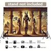 VIKAMA Altägyptischer Anubis Tempel Wandteppich Wandbehang Für Party Foto Hintergrund Wohnzimmer Studio Heimdeko Akzenttuch