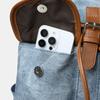 Vintage Color Block Backpack Women's Lightweight Backpack