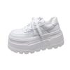 Fashion 8CM High Platform Sneakers Casual Outdoor Skateboard Shoes Fashion Comfortable Chunky Sneakers Running Sports Shoes Female