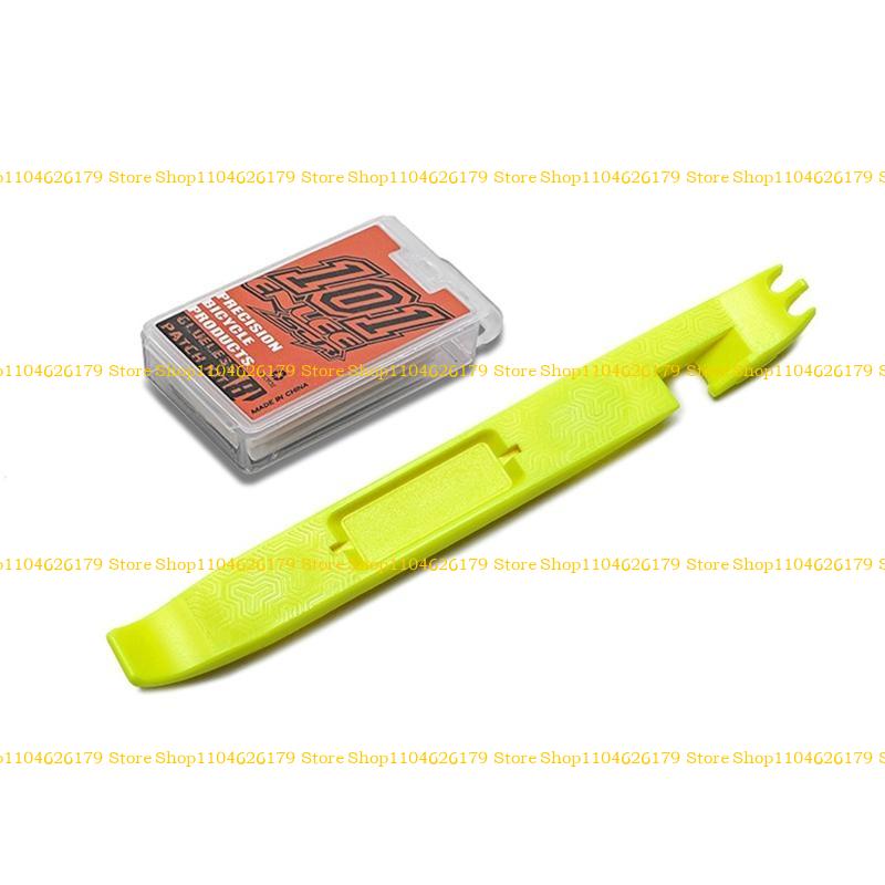 A1A2 Practical Bicycle Tire Repair Kit,Tire Repair Rubber Patch with Multi-purpose Adhesive for Emergency Tire Repair