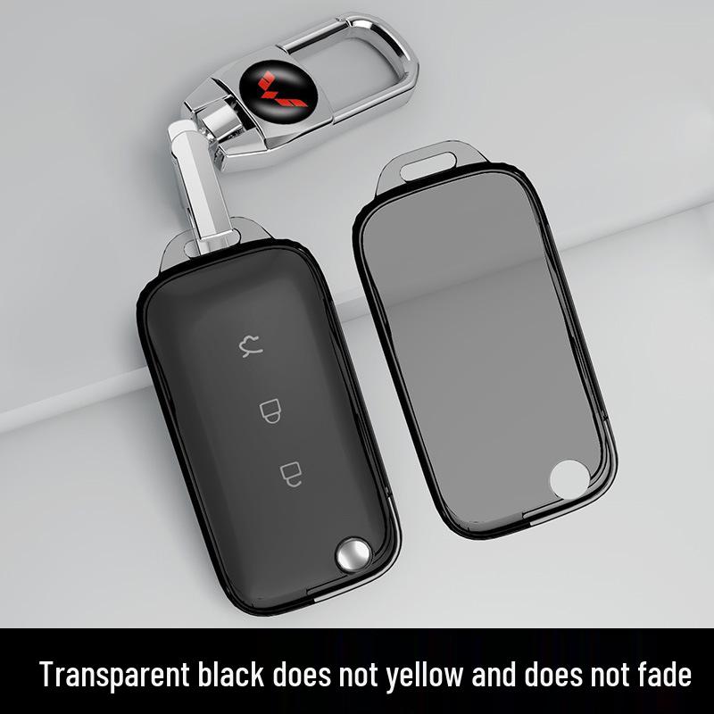 Transparent Full Wrap Key Case for Wuling Hongguang MiniEV/S3/New Hongguang Plus Journey