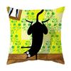 Sofa Chair Bed Living Room Decorative Pillowcase Fashion Cartoon Cute Cat Pillowcase