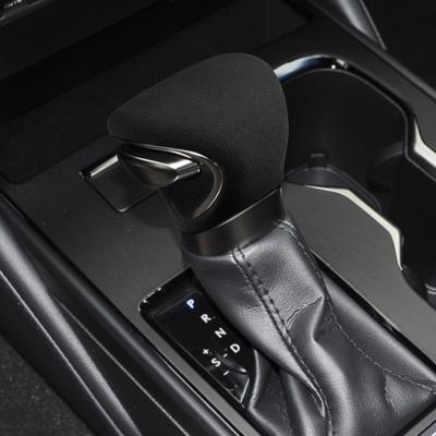 Housse de pommeau de levier de vitesse en cuir suédé Housse de tête de levier de vitesse pour Lexus ES300 200 UX LX NX 18-25 Accessoires intérieurs de voiture