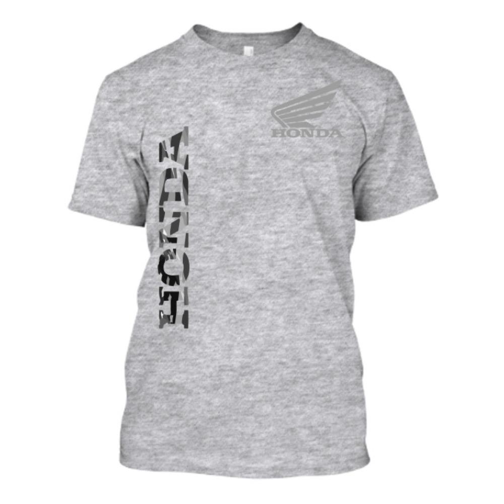 T-shirt Honda Uomo e Donna Estiva Maglietta da Moto Stile Americano Pantaloncini da Corsa a Manica Corta Primavera Nuova Casual Ciclismo Offroad Top