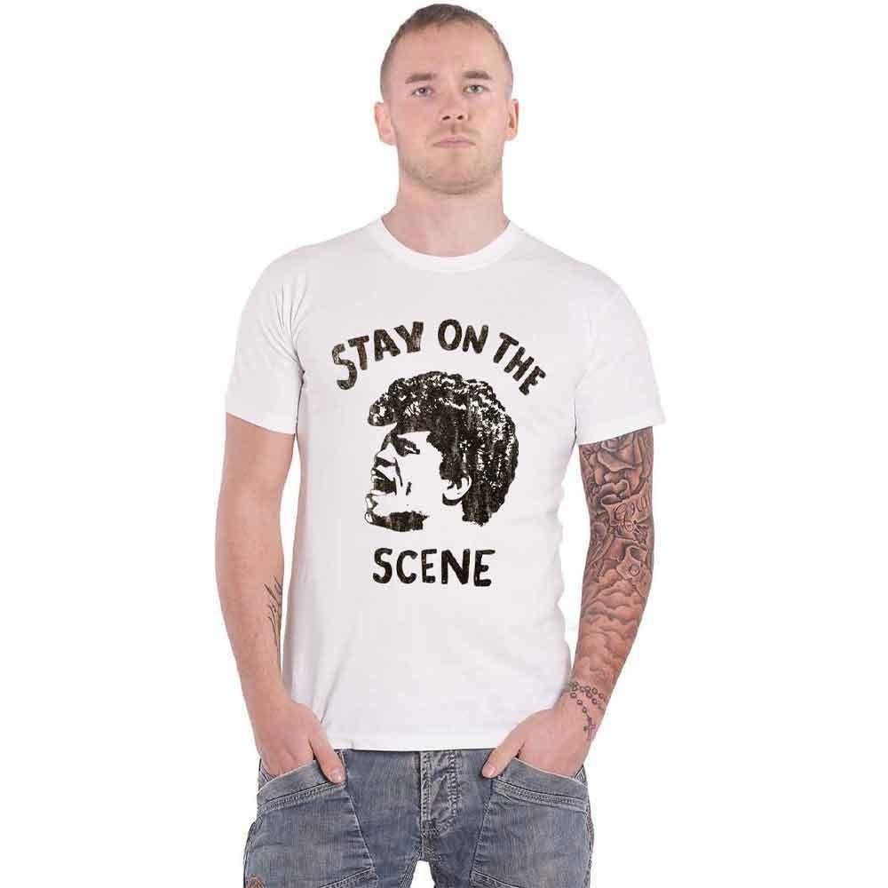 James Brown T Shirt Stay On The Scene new Official Unisex White S